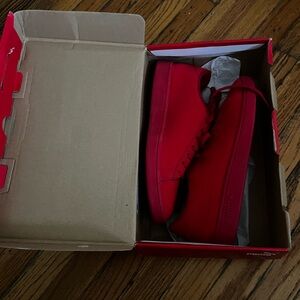 Puma red shoes